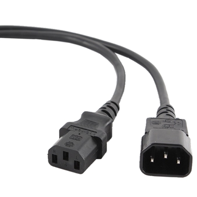 Gembird Cable Alimentación CPU-Monitor 6A 1.8Mts