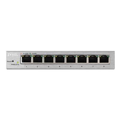 ZyXEL GS1200-8 Switch 8xGB Metal