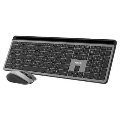 NGS Eclipse Teclado+Ratón  Inalámbr. Recargable