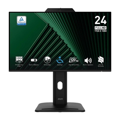 MSI MP242PMG Monitor 23.8" IPS 120h  DP Wcam MM AA
