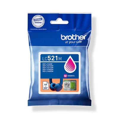 Brother Cartucho LC521M Magenta