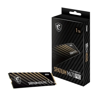 MSI SSD Spatium M470 Pro 1Tb PCIe 4.0 NVMe 6000Mbs