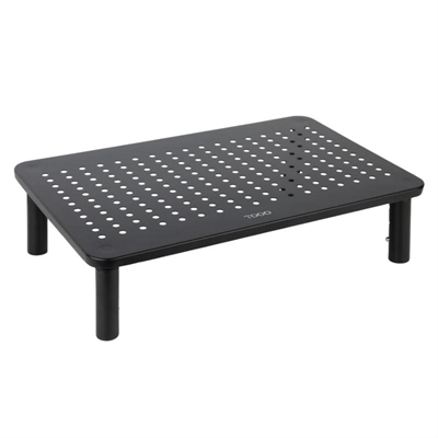 Tooq TQMR081 Soporte elevador monitores Negro