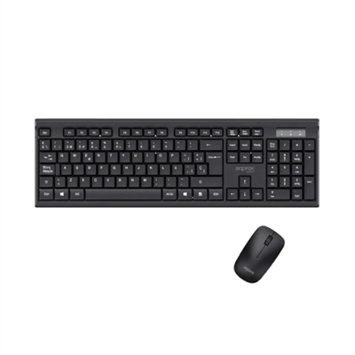 APPROX Teclado+Ratón Inalámbrico MX410 Negro