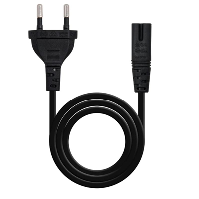 Nanocable Cable Alim. Forma 8 CEE7/16/M-C7/H, 2M