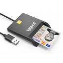 iggual Lector DNI SIP tarjetas ID USB 2.0 negro