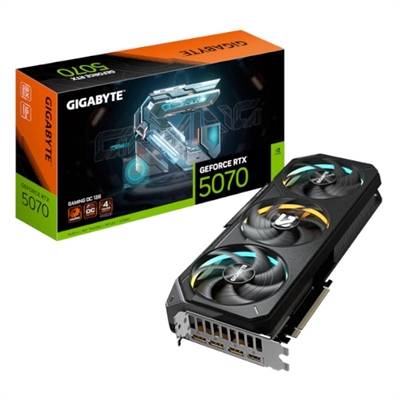 Gigabyte VGA NVIDIA RTX 5070 OC 12GB DDR7 GAMING