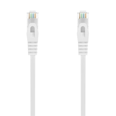Aisens Latiguillo RJ45 LSZH CAT.6A UTP blanco 1.0m
