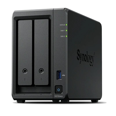 Synology DS725neo+ NAS 2Bay Disktation 1x2.5G 1xG