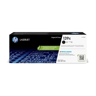 HP Tóner 139X Negro