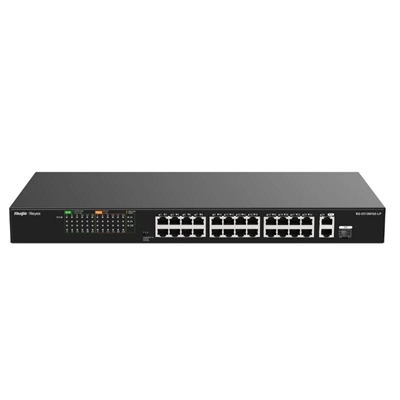 Reyee 24-Port 100Mbps + 1 Uplink Port 1000Mbps + 1