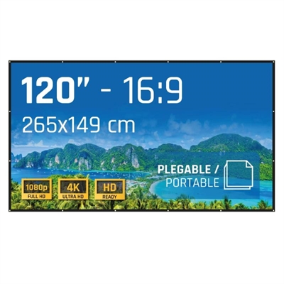iggual Pantalla plegable ECO-COST 120" 16:9