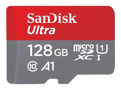 Sandisk Ultra microSDXC 128GB UHS-I C10 c/a