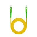 Nanocable Cable fibra SC-APC LSZH Amarillo 80m
