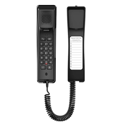 Fanvil H2U Tlf IP Hotel 2 Líneas SIP PoE Negro