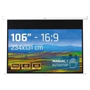iggual Pantalla manual 16:9 106" 234x131 cm