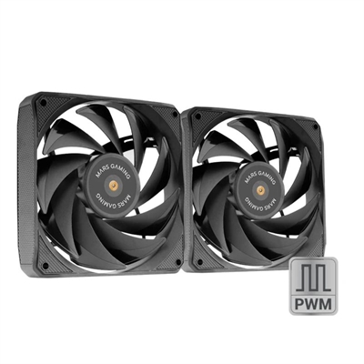 MARS GAMING KIT VENTIS 2EN1 120MM ULTRASILENCIOSO