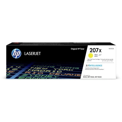 HP Tóner 207X Amarillo