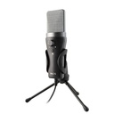 NGS Micrófono PC Usb con soporte tripode