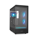 NOX Semitorre HUMMER SIGNAL Frameless ARGB Negro
