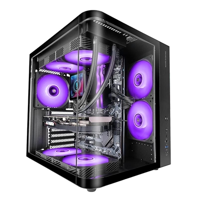 MARS GAMING Semitorre ATX MCCURV Black