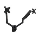 Tooq Soporte Pared LP1434TNR-B 2 brazo 13-34 Negro