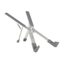 Tooq Soporte plegable dispositivos hasta 17" Plata