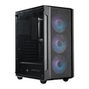 Keep Out Caja M-Atx KO XC-200 RGB Usb3 Black Glass