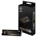MSI SSD Spatium M480 Pro 2Tb PCIe 4.0 NVMe 7400Mbs