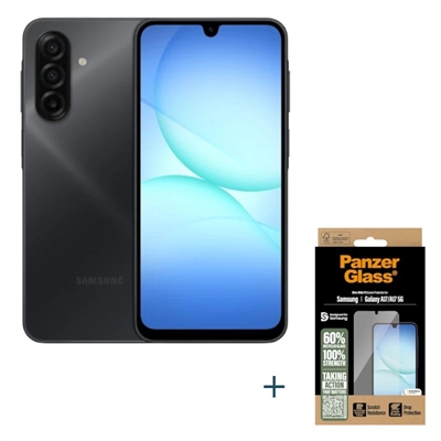 Samsung Galaxy A17 128GB 4GB Negro+Prot PanzerGlas