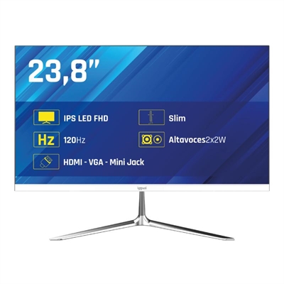 iggual Monitor 24" IPS 1ms FHD 120Hz MM blanco