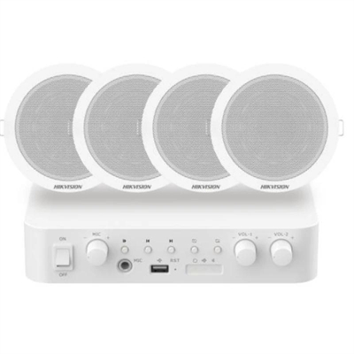 Hikvision DS-QAE0KA60206-4 Kit 1xAmpl 4xAlta Techo