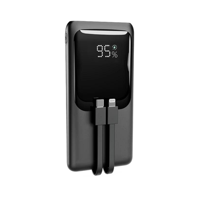 Gembird Powerbank con cables 20W 10000mAh