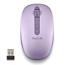 NGS Ratón Inalámbric 2.4GHZ Dual BT FOGDUAL PURPLE