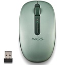 NGS Ratón Inalámbrico 2.4GHZ Dual BT FOGDUAL GREEN