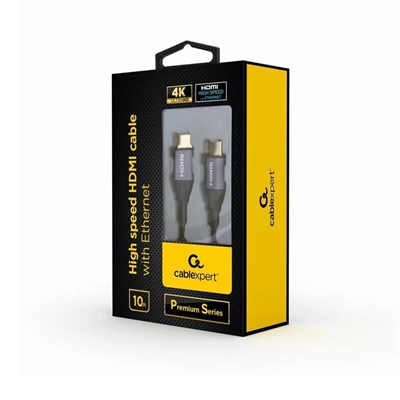 Gembird Cable HDMI de alta velocidad Ethernet 10m