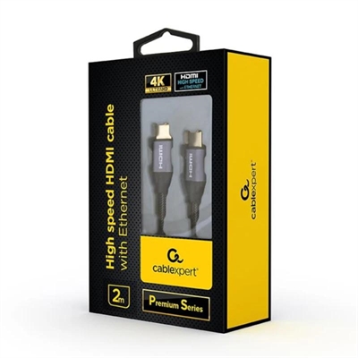 Gembird Cable HDMI de alta velocidad Ethernet 2m
