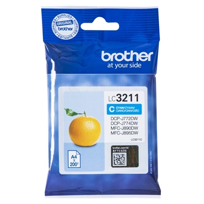 [CCICTO0719] Brother Cartucho LC3211C Cyan