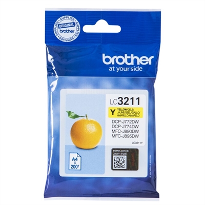 [CCICTO0721] Brother Cartucho LC3211Y Amarillo