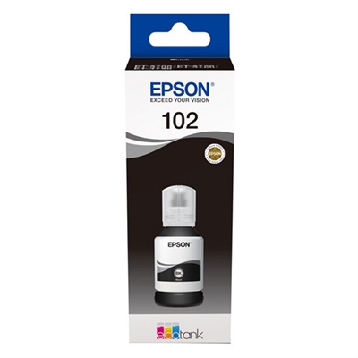 [CCICTO0725] Epson Botella Tinta Ecotank 102 Negro