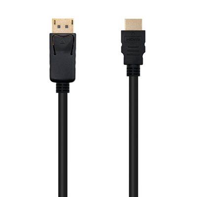 [AISCCI0367] Nanocable Cable Conversor DP a HDMI 2 M Negro
