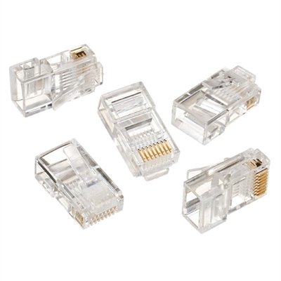 [ANEAHE0470] Gembird Conector RJ45 Cat.5 UTP Sólidos (100 uds.)