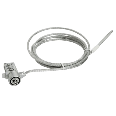 [AAOAAC0087] Gembird Cable de Seguridad Portátiles (4 dígitos)