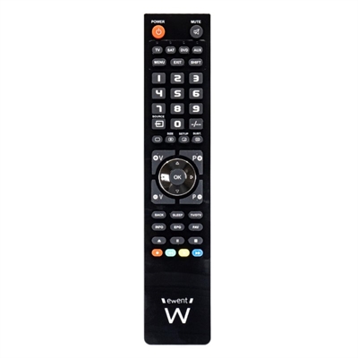 [AISATV0237] EWENT EW1570 Mando TV 4 en 1 programable x cable