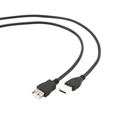 [APTAPC0656] Gembird Cable de Extensión USB de 4,5 Mts Ngr