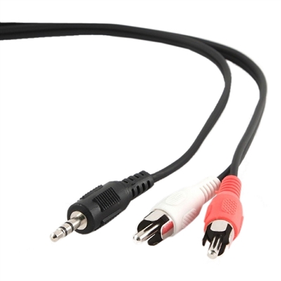 [AISCCI0449] Gembird Cable Audio MJACK RCA M/M 1,5 Mts