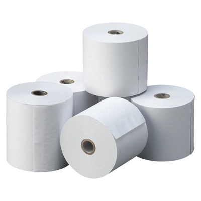 [CCIPAP0085] Rollo Papel Térmico 80X80X12 MM Pack 6 Uds sin BPA