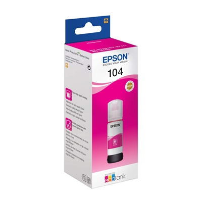 [CCICTO0758] Epson Botella Tinta Ecotank 104 Magenta