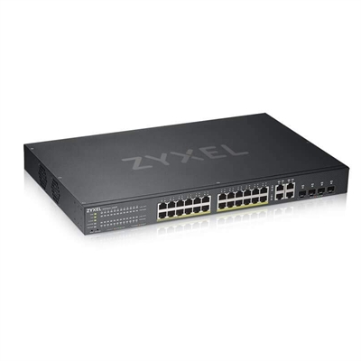 [NSWSAR0238] ZyXEL GS1920-24HPv2 Switch 24xGbE PoE 4xCombo