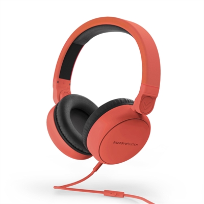 [MAUAUR0300] Energy Sistem Auricular Style 1 Talk Chili red